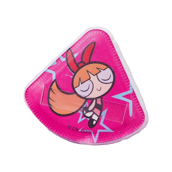 Powerpuff Girls Makeup Powder Puffs 3pc Set Soft Teardrop Cartoon Network NEW - Picture 7 of 8